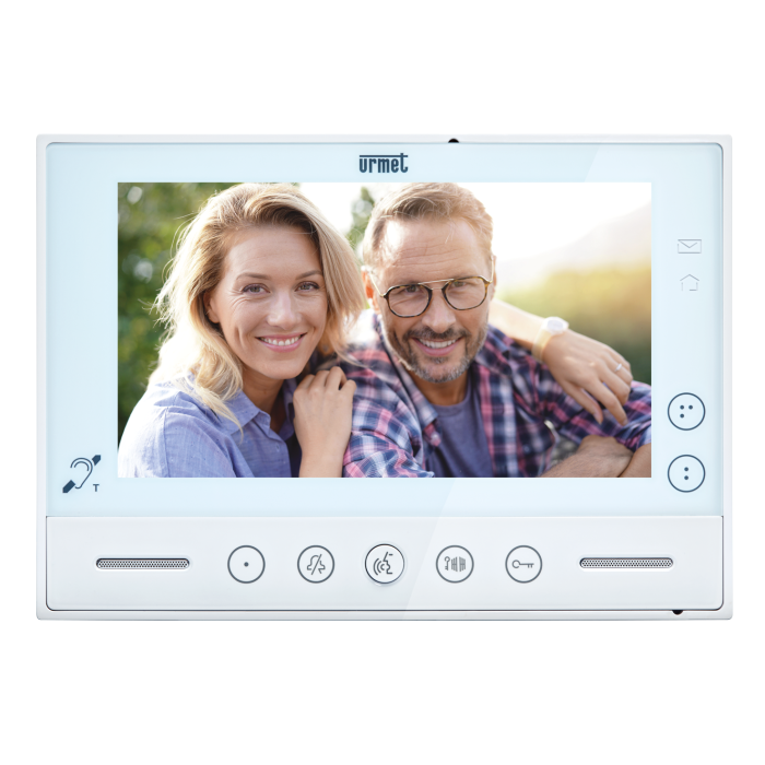 Moniteur vidéo couleur 7” 2VOICE MODO Blanc main product photo
