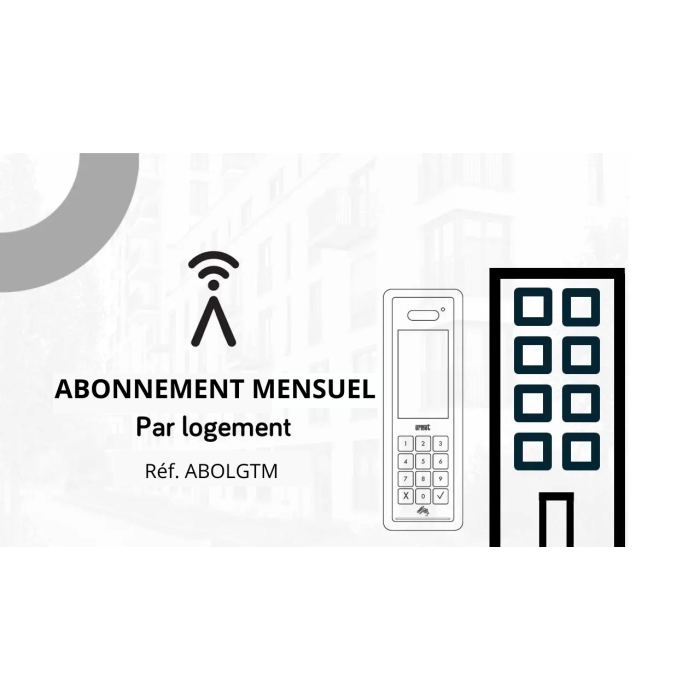 Abonnement GSM mensuel par logement main product photo