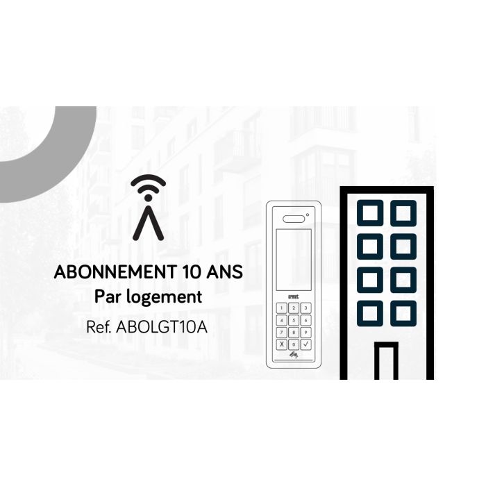 Abonnement GSM 10 ans par logement main product photo