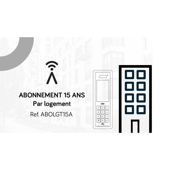 Abonnement GSM 15 ans par logement main product photo