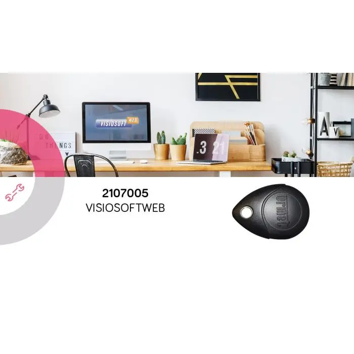 Création d’un badge d’accès à Visiosoftweb