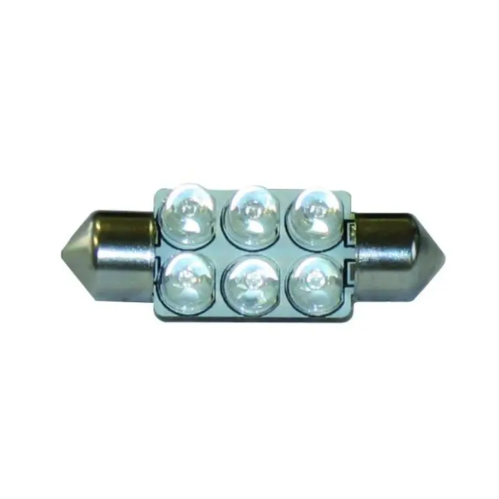 Blister de 2 navettes leds bleues