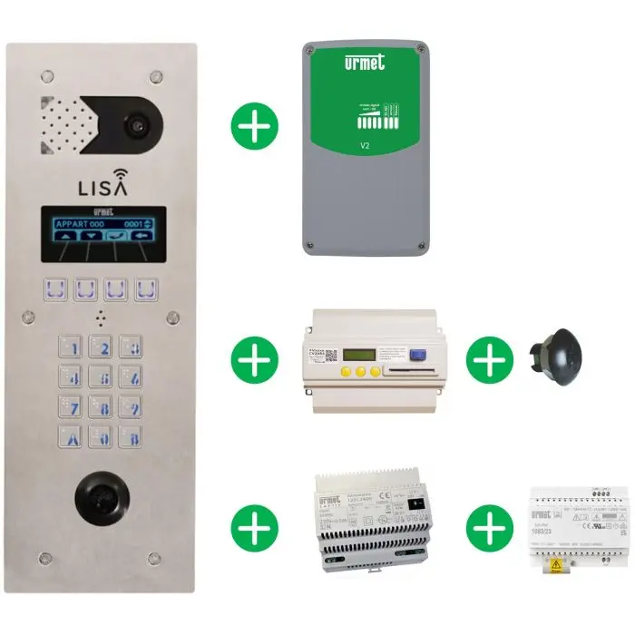 Pack Complet LISA 4 portes préprogrammé