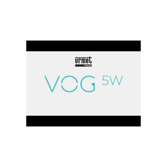 Moniteur VOG5W Wifi couleur mains-libres blanc