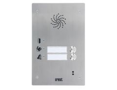 Plaque téléphonique inox