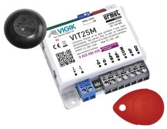 Kit VIGIK 1 porte - 8 appartements - avec 3 badges résidents programmés par logement
