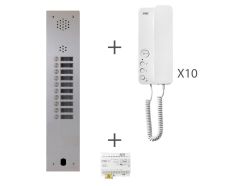 Kit audio préprogrammé 10 boutons