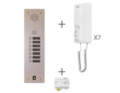 Kit audio préprogrammé 7 boutons