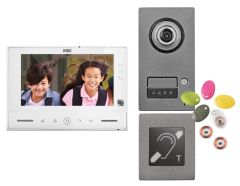 Kit Portier Video Note 2 Wifi  ERP ave Boucle Magnétique Compatible YOKIS UP