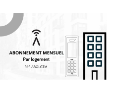Abonnement GSM mensuel par logement
